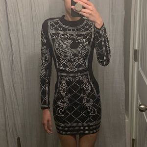 Black and Pearl Dress